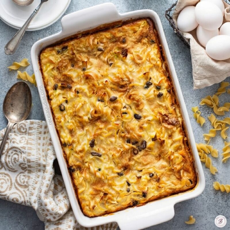 Kugel de Fideos Dulce