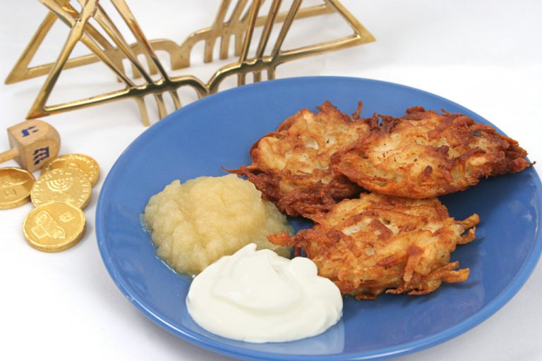Latkes de Papa y Manzana