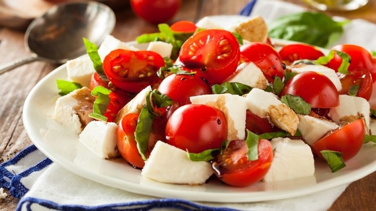 Ensalada de Tomate y Mozarella