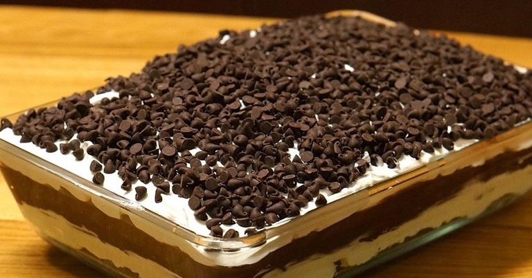 Postre de Galleta y Chocolate