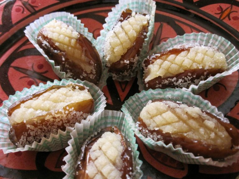 Datiles Rellenos de Mazapan