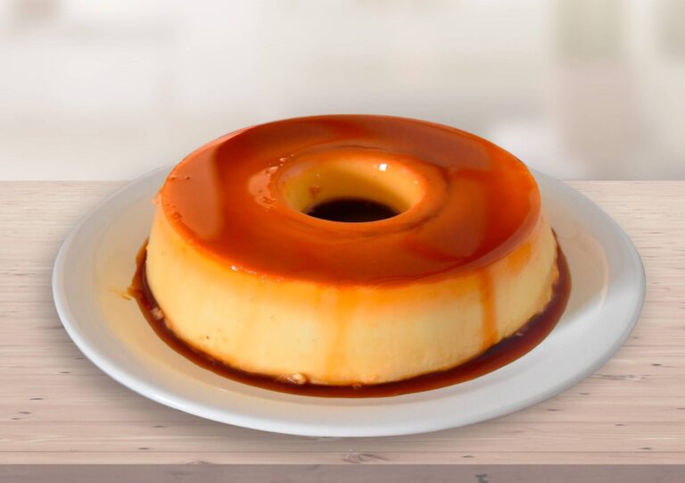 Flan con Queso Crema