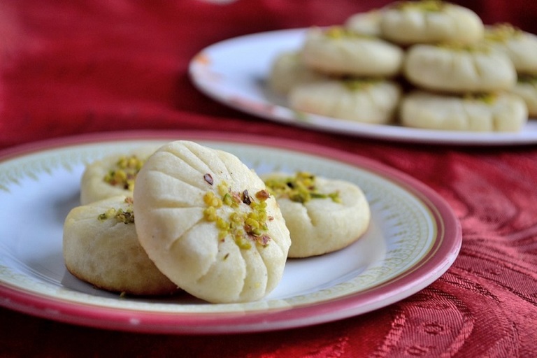 Naan Berenji: Galletas de Arroz