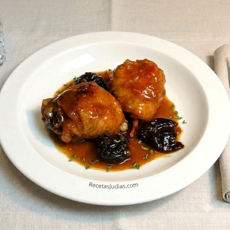 Pollo con Ciruelas Pasas