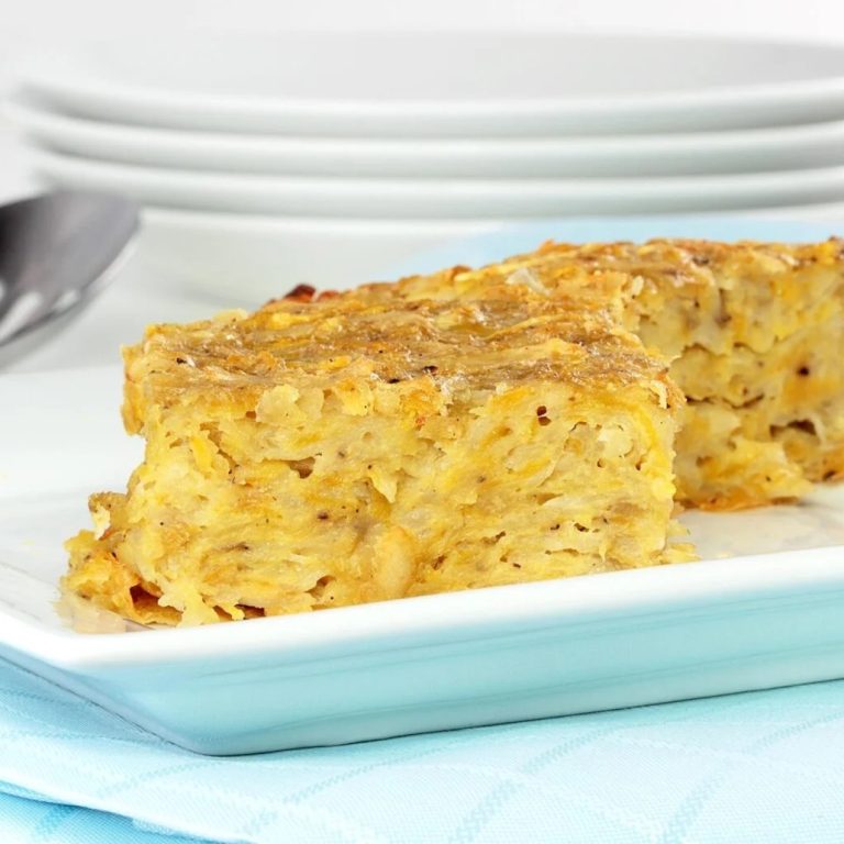Kugel de Batata y Manzana