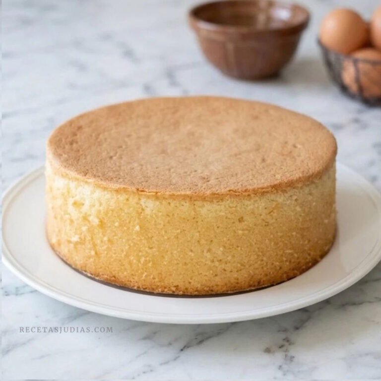 Sponge Cake (para Pesaj)