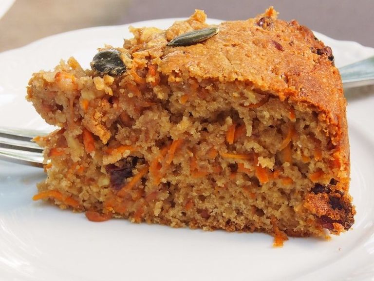 Torta de Zahahoria con nueces para Pesaj