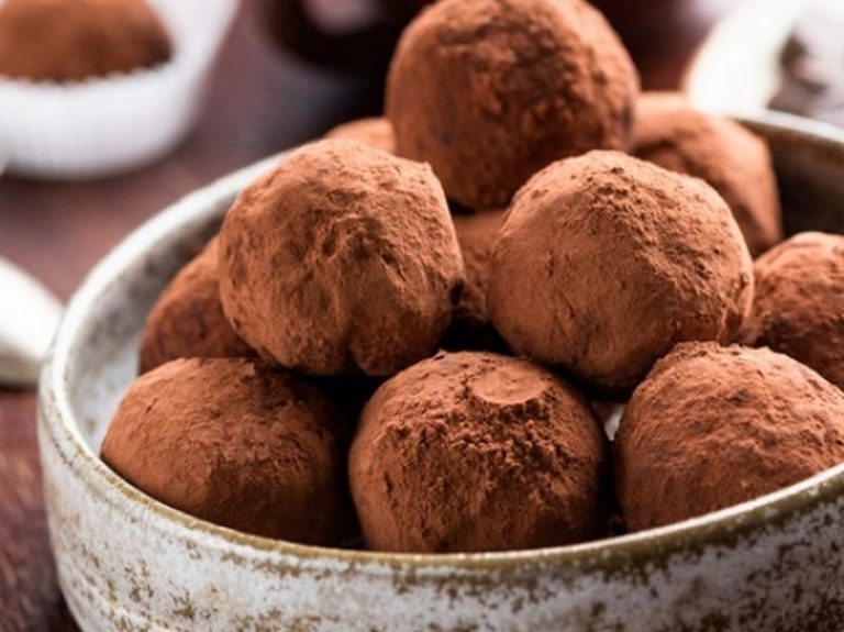 Trufas de Almendras y Mermelada