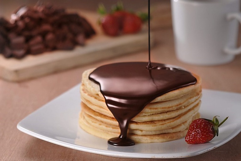 Panquecas al Fondue Sin Azucar para Pesaj
