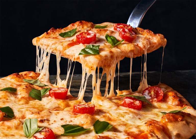 Pizza a base de papa para Pesaj