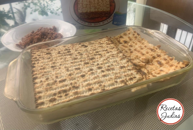 Pasticho de Matza con Carne