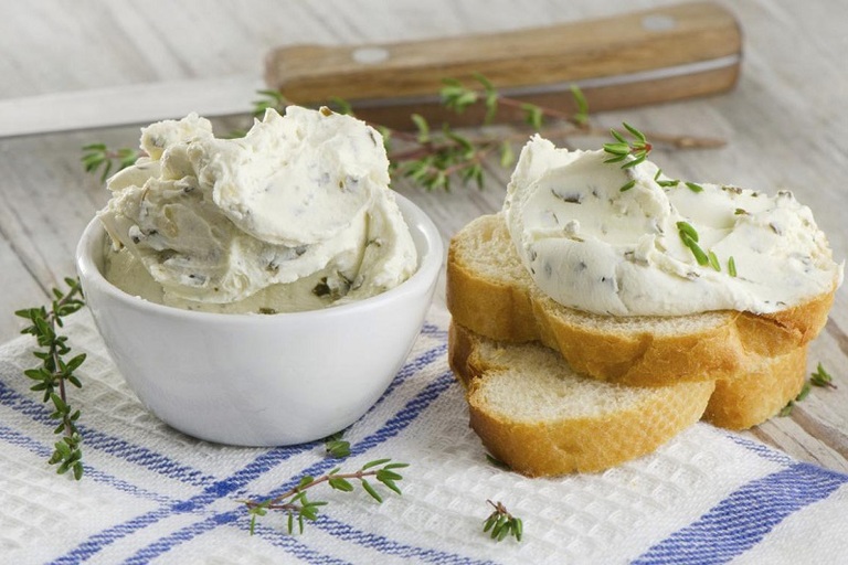 Dip queso crema con cebollin