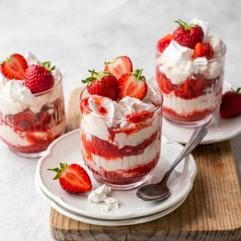 Merengue de Frutillas (Fresas)
