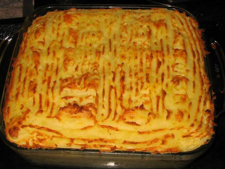 Pastel de Papa con Carne Molida