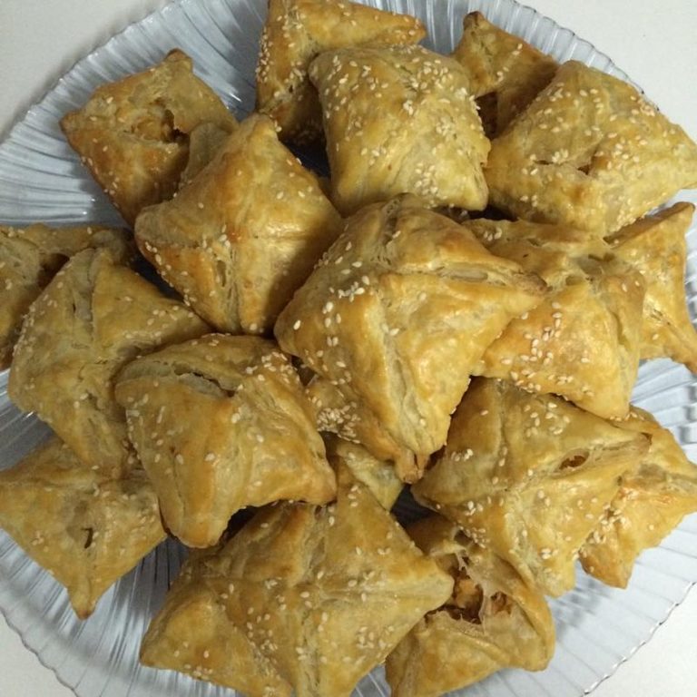 Empanadas de papa y pollo