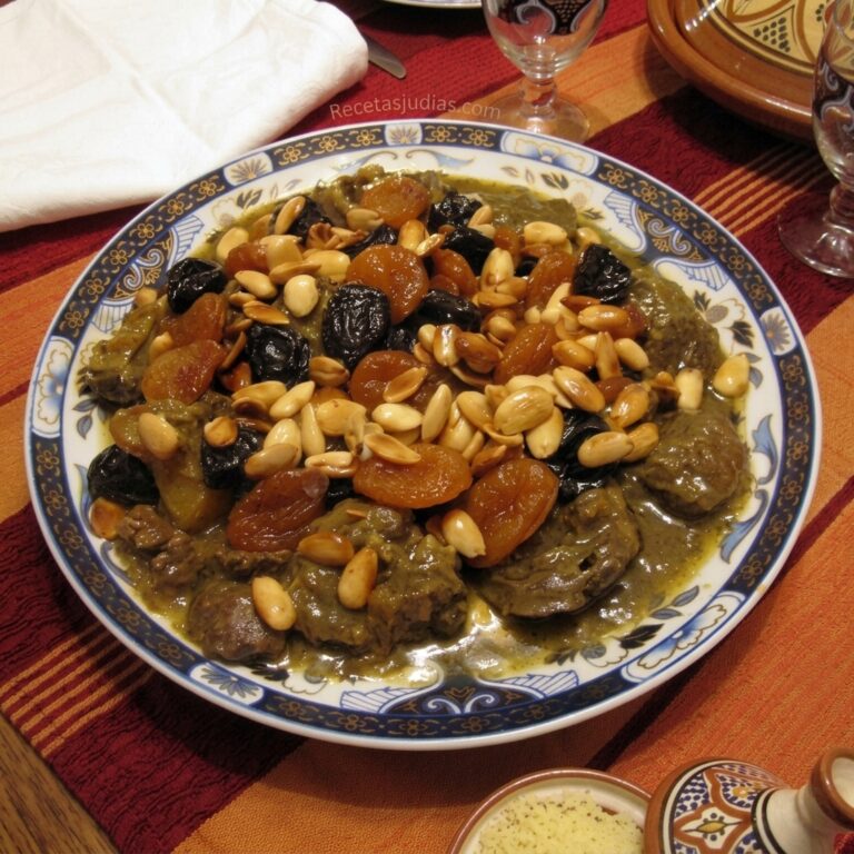 Carne guisada al estilo marroquí