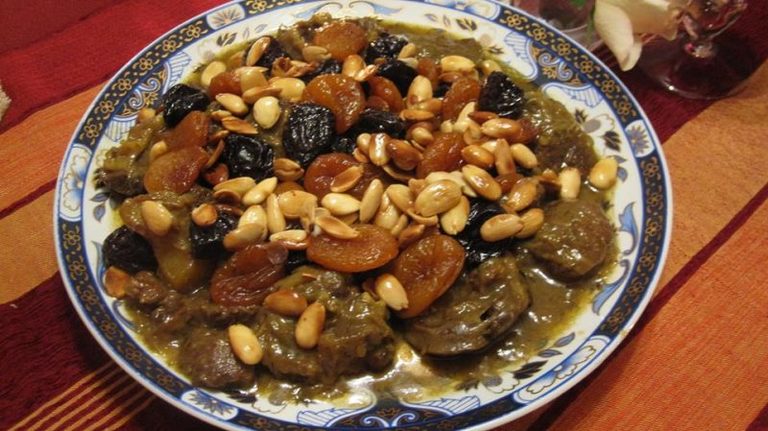 Carne guisada al estilo marroquí