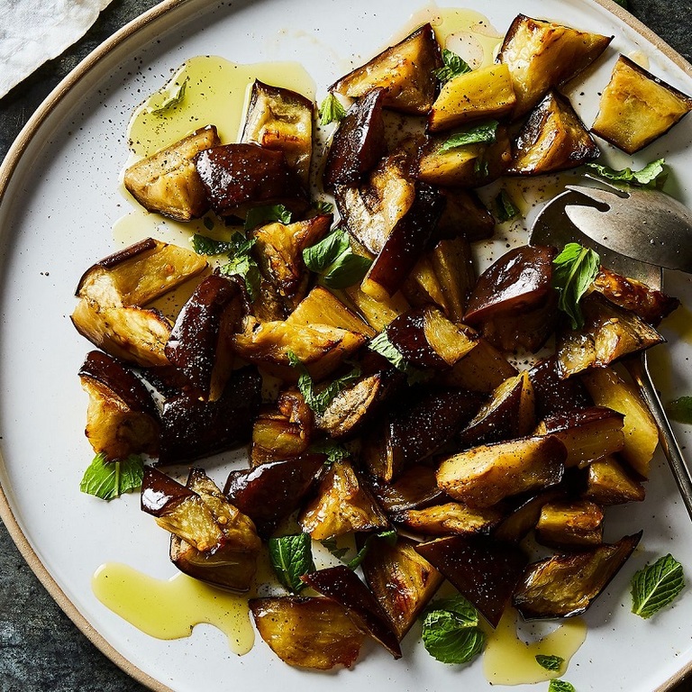 Ensalada de Berenjena frita