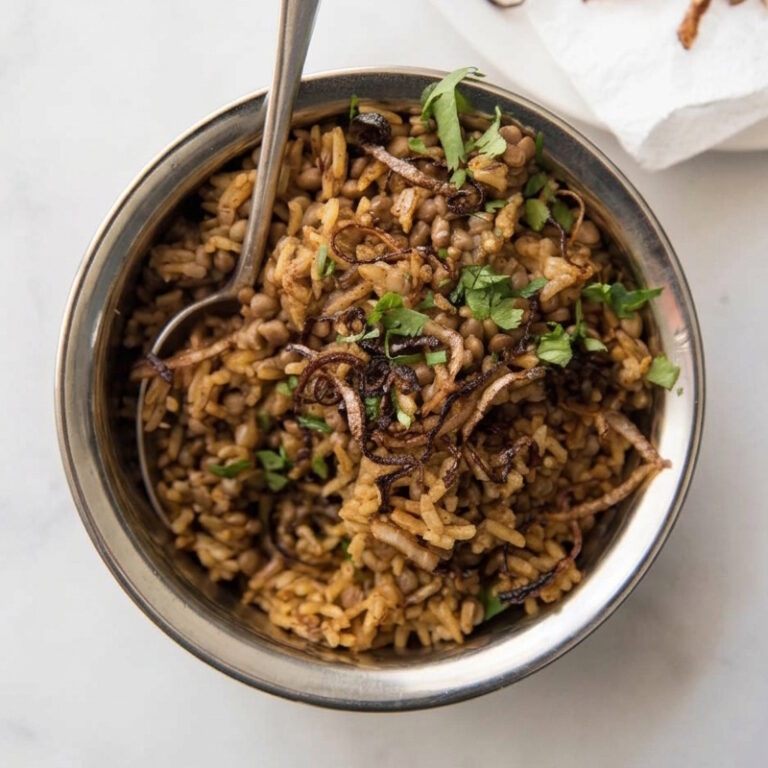 Mejedra (Arroz con lentejas)