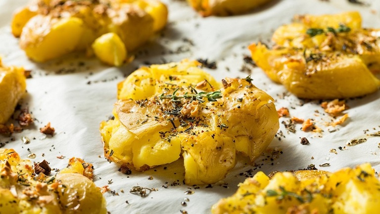 Papas Aplastadas