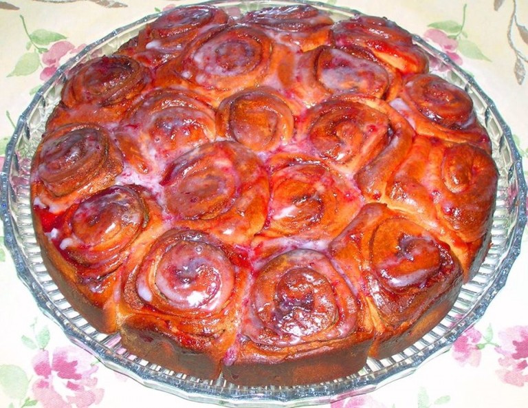 Cake de Cinnamon rolls