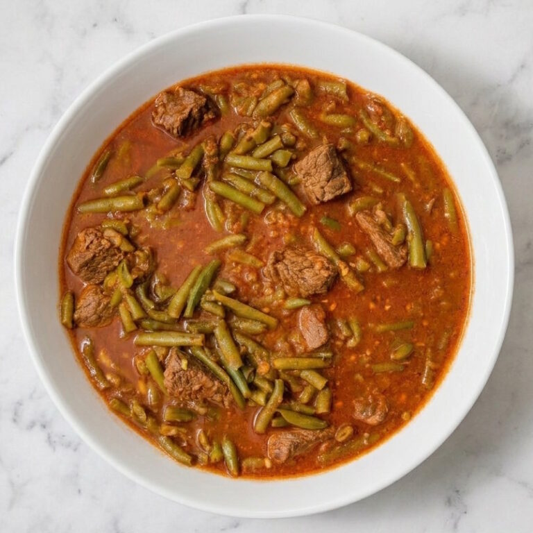 Carne guisada con Vainitas