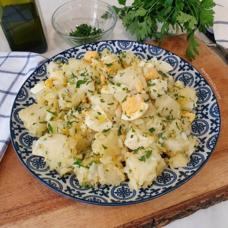 Ensalada de Papas y Huevo