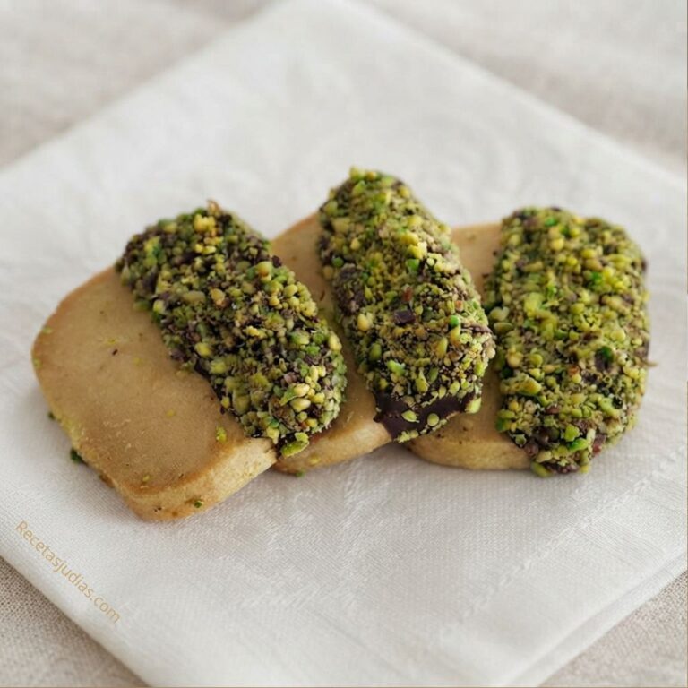 Galletas de Pistacho y Chocolate