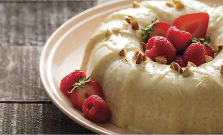 Gelatina de Arroz con Leche (parve)