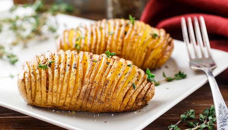Papas enteras al horno  (Acordeón)