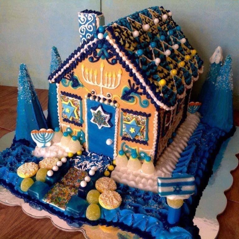 Casita de dulces para Januca