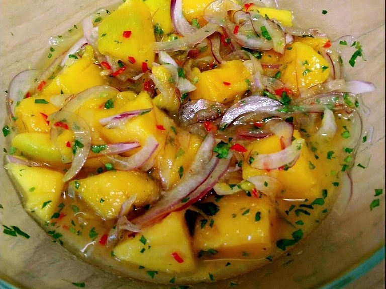 Ceviche de Mango Verde