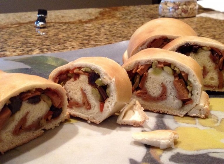 Pan de Jamon Vegetariano