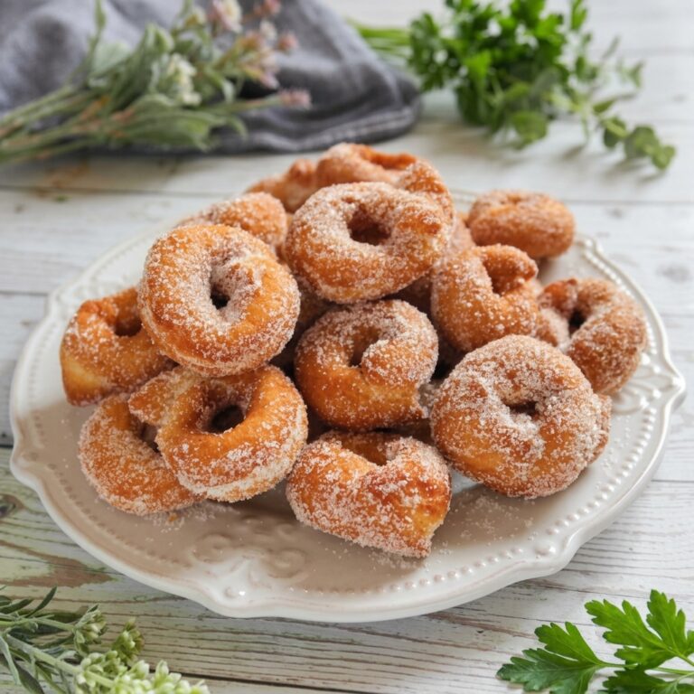 Roscas Azucaradas Horneadas