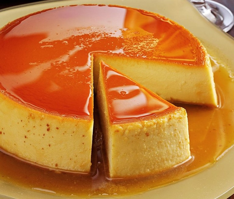 Flan de Piña