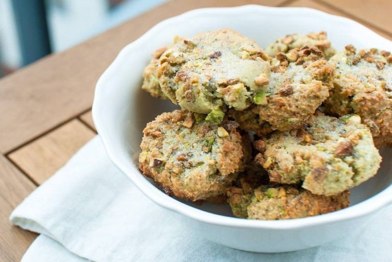 Galletas de Almendras con Pistachos
