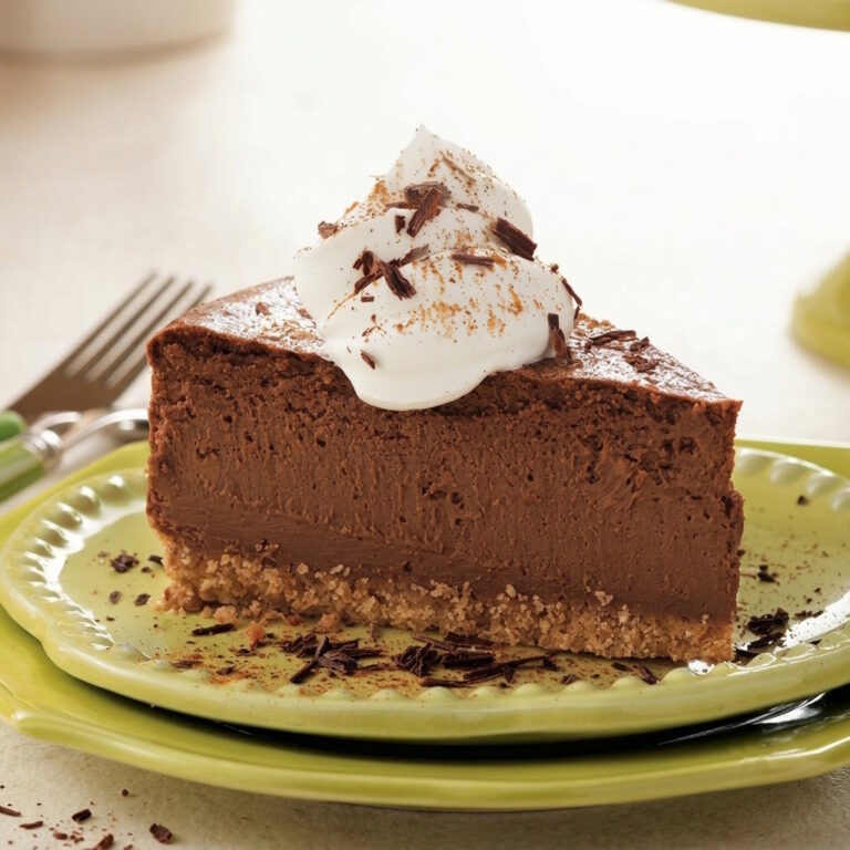 Pie de chocolate con base de cereal y mantequilla de mani