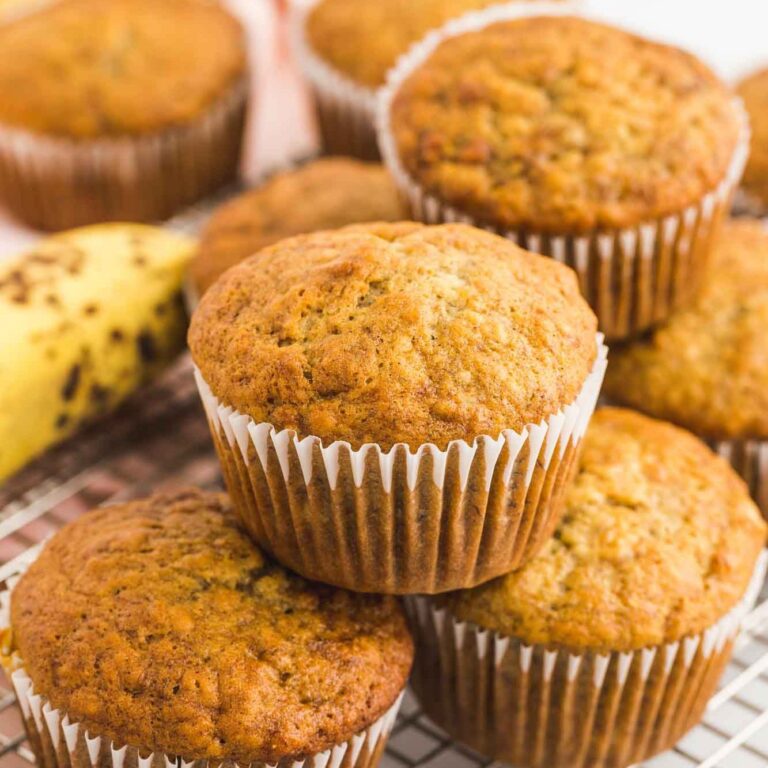 Cupcakes de banana