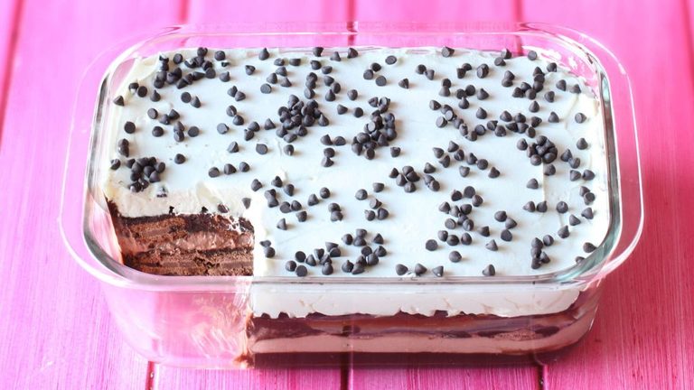 Tarta Fria de natillas