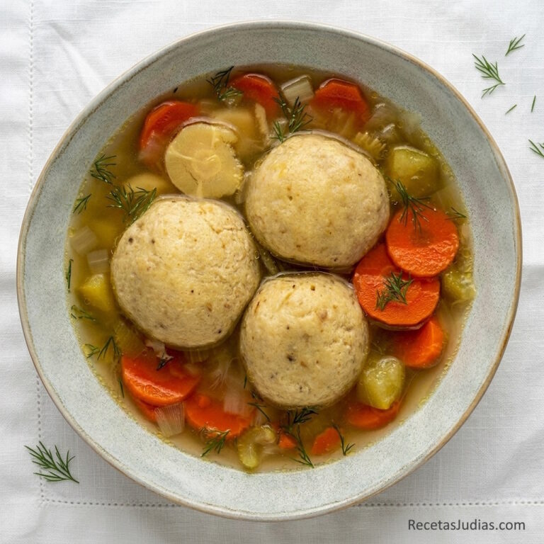 Sopa de Matza Ball