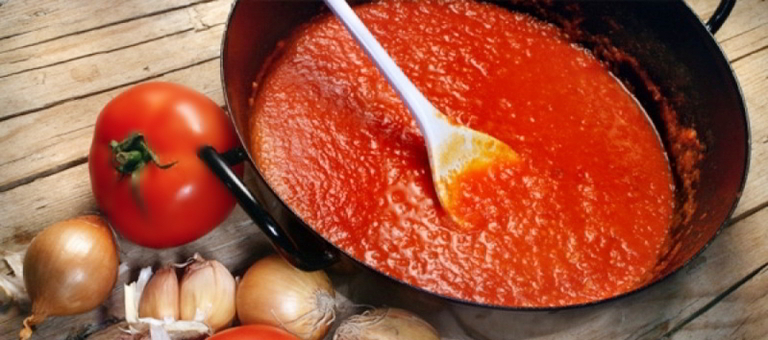Salsa de Tomate Casera
