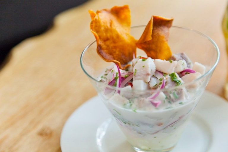 Ceviche de robalo