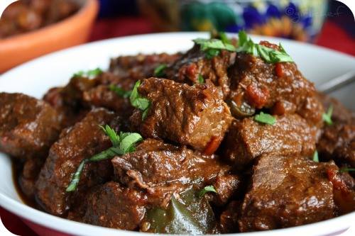 Esek Fleisch (Guiso de carne dulce)