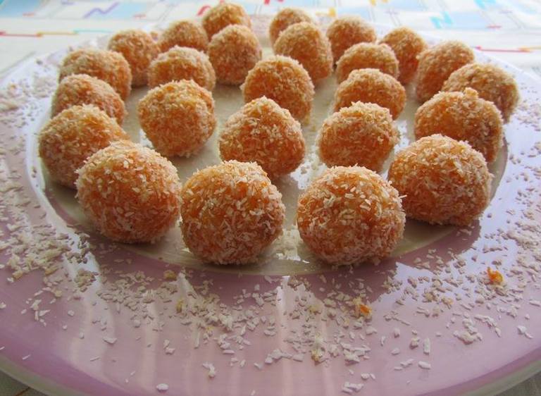 Trufas de Zanahoria