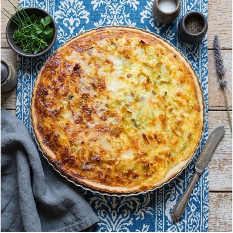 Quiche de Ajoporro (Puerro)
