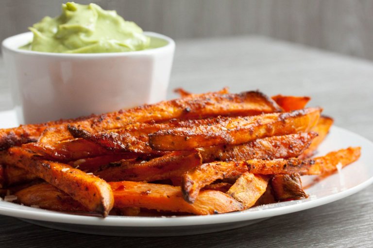 Chips de Batata al horno (Camote)