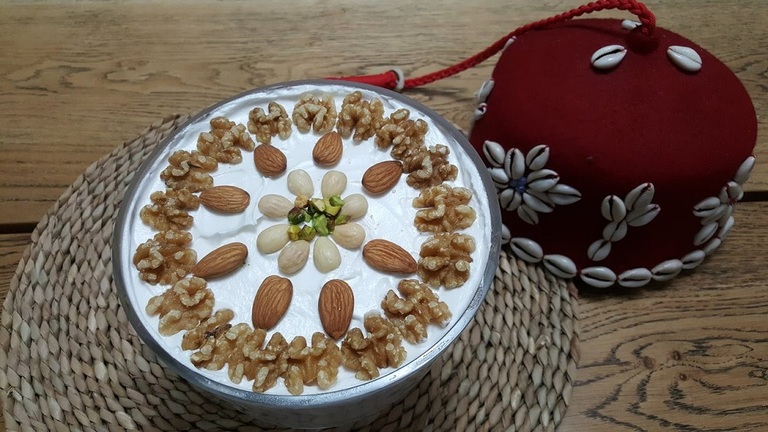 Zaban de Mimona (Turron blanco con nueces)