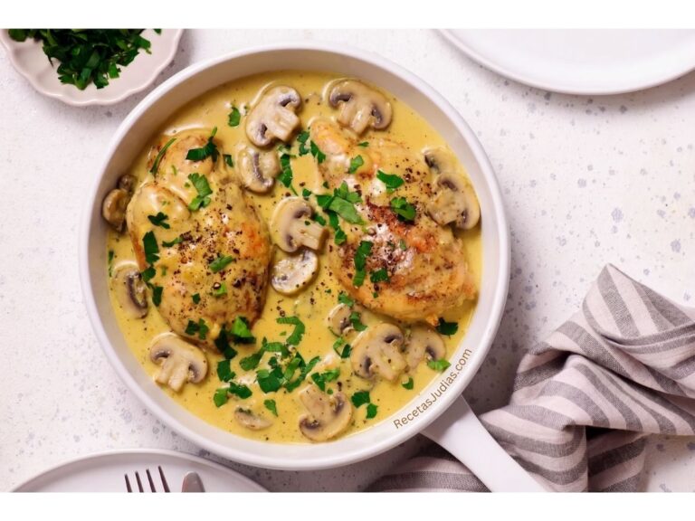 Pechugas de Pollo en salsa mostaza miel