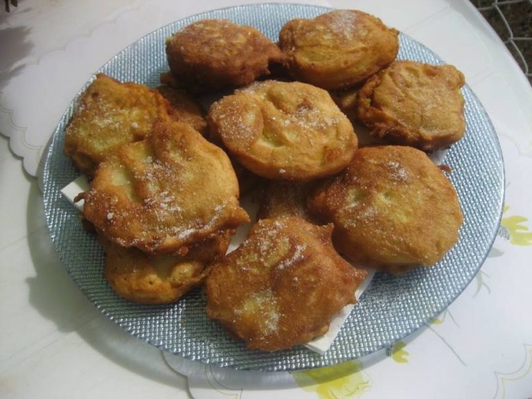 Buñuelos de Manzana