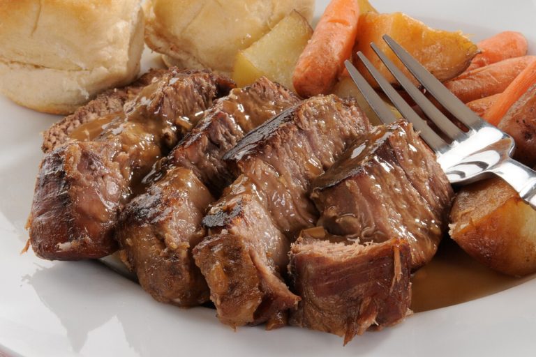 Essig Fleisch (Guiso de carne dulce)